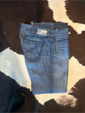 Ariat Blue Denim Wide Leg Jeans
